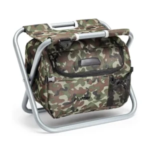 Camouflage Folding Cooler Chair - Monogram Embroidered