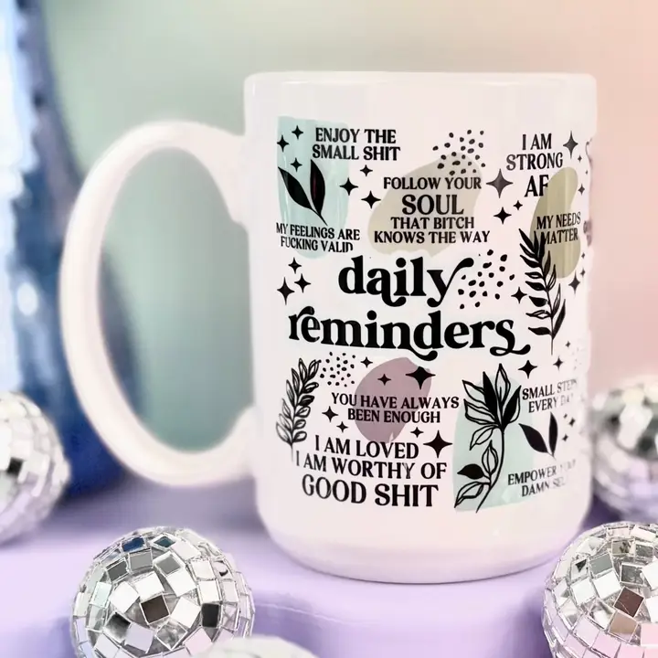 Nsfw Daily Reminders 15oz Mug - Image 2